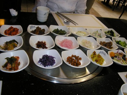 this is the most banchan i've EVER had. if you take korean banchan seriously, this place is for you